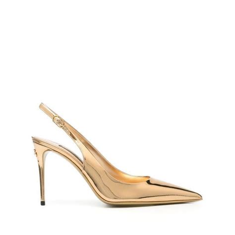 dolce & gabbana gold heels|dolce and clemente's online store.